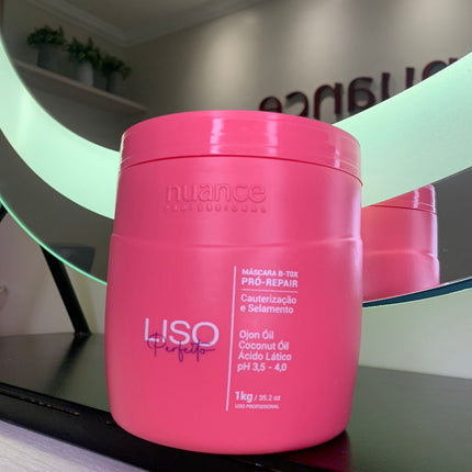 Nuance Professional Liso Perfeito Perfect Mask B-Tox Pro Rapair 1Kg/35.2 oz.