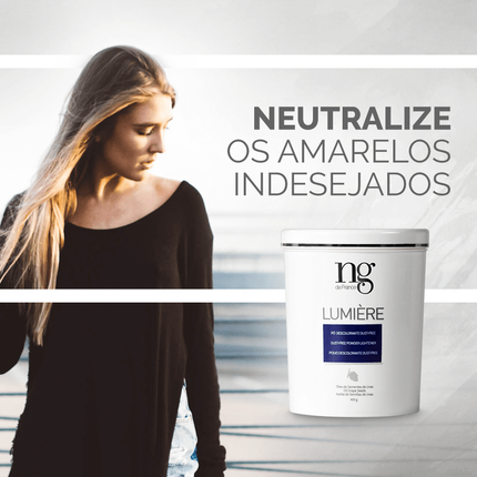 Lumière Lightening Powder by NG de France – 400g (Professional Bleaching Powder)