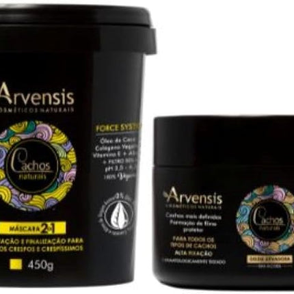 Arvensis Kit Mask 2x1 + High Fixation Jelly 250 gr