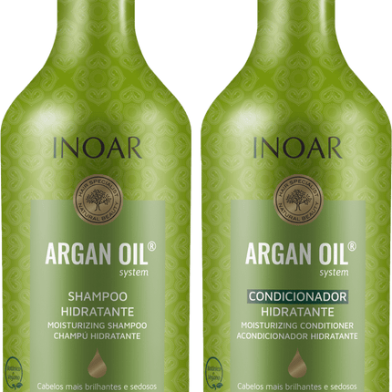 Inoar Argan Oil Progressive Brush 2X1000ml/33.8 fl.oz.
