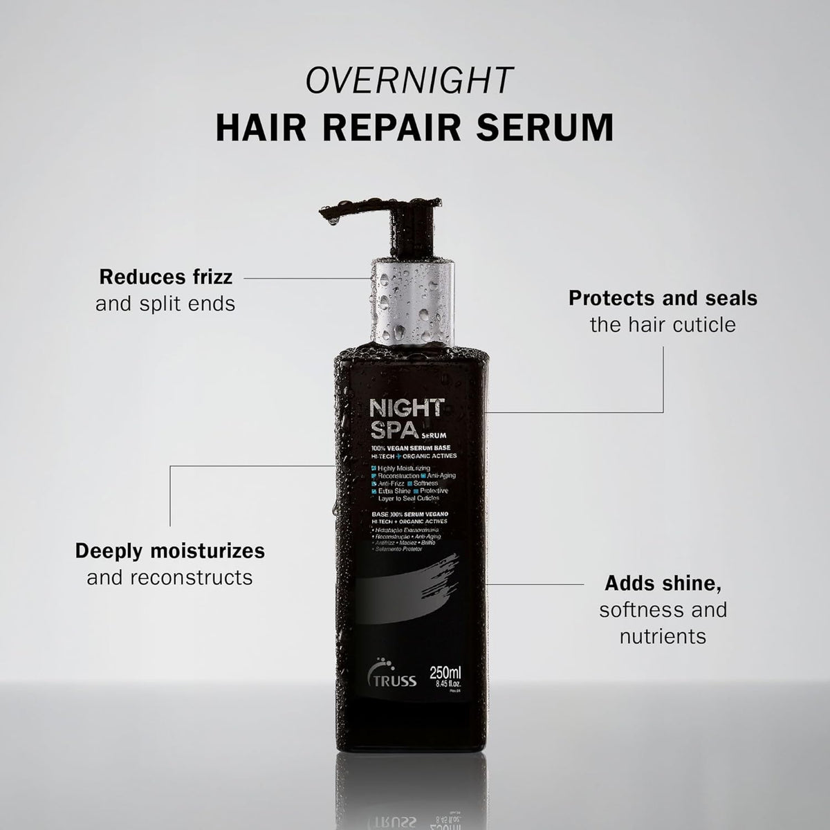 Truss Night Spa Treatment Serum 250ml/8.45 fl.oz.