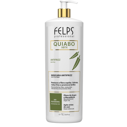 Felps Okra XBTX Anti Frizz Mask Hair Alignment 1000ml/33.8fl.oz.