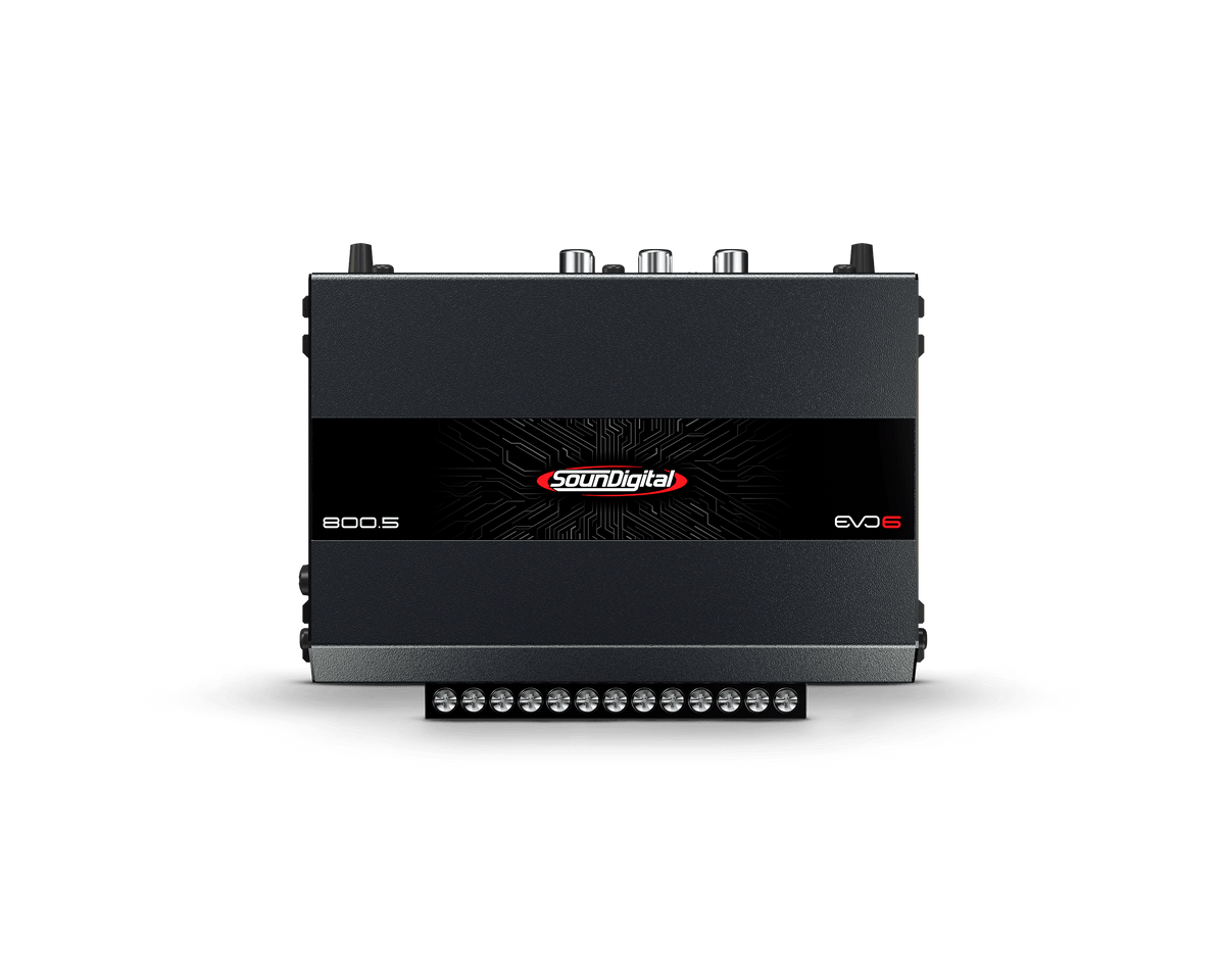 Soundigital SD800.5D EVO 6 Amplifier Audio Car 5 Channels 800 Watts RMS 4 ohms