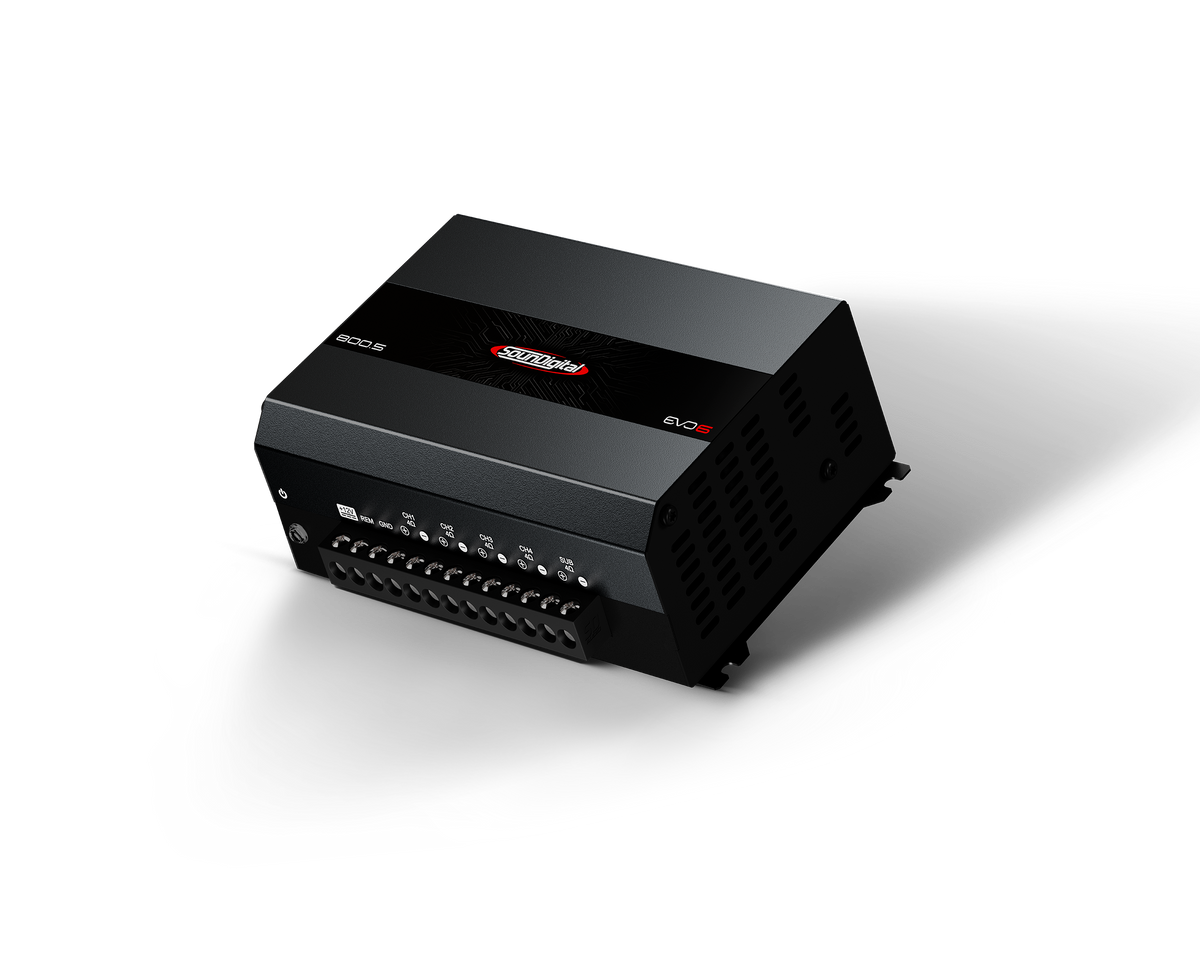 Soundigital SD800.5D EVO 6 Amplifier Audio Car 5 Channels 800 Watts RMS 4 ohms