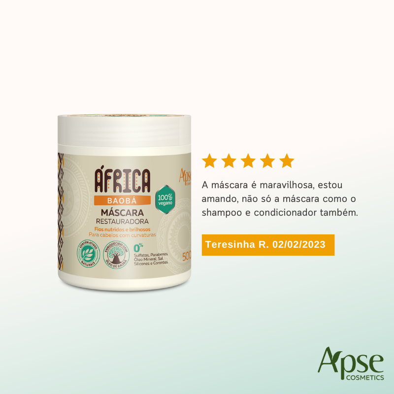 Apse Africa Baobab Restorative Mask 500g - Conditioning Treatment