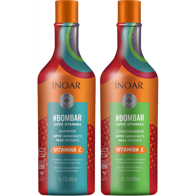 Inoar Bombar Kit  Profissional2X1000ml/33.8 fl.oz.