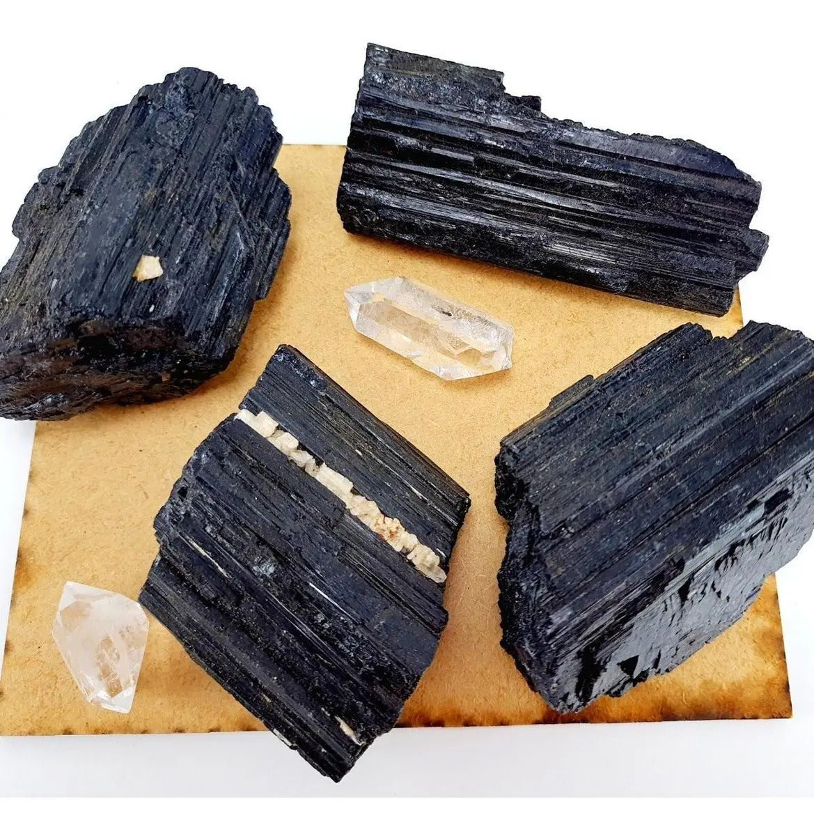 Turmalina Negra Bruta Peça Unica Extra 250g Pedras Cristais