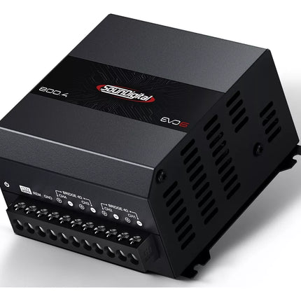 Soundigital SD800.4D EVO 6 Amplifier Audio Car 4 Channels 800 Watts RMS 4 ohms