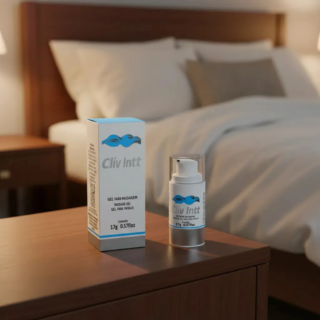 Cliv Intt Gel Extra Forte 17g, anal anesthetic lubricant with neutral scent, designed for sensitive intimate areas.