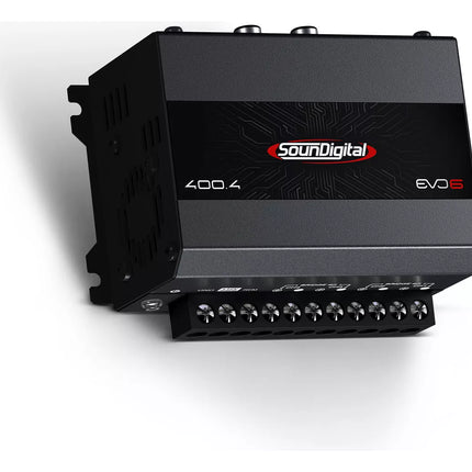 Soundigital SD400.4D EVO 6 Amplifier Audio Car 4 Channels 400 Watts RMS - 4 ohms