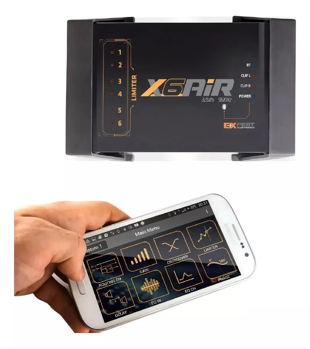 Expert Electronics X6 AiR Digital Audio Processor Equalizer Crossover