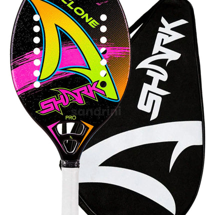 Shark Cyclone Beach Tennis Racket Black