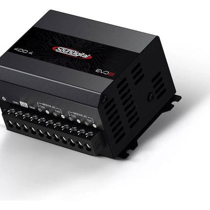 Soundigital SD400.4D EVO 6 Amplifier Audio Car 4 Channels 400 Watts RMS - 4 ohms