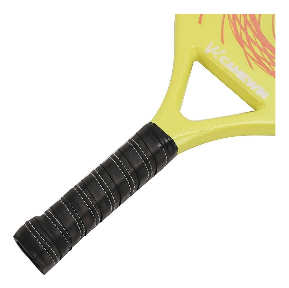 Camewin Carbon Beach Tennis Racket Colors Models + Case Color Yellow