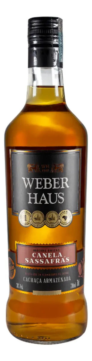 Weber Haus Aged Cachaça Canela Sassafrás 700ml