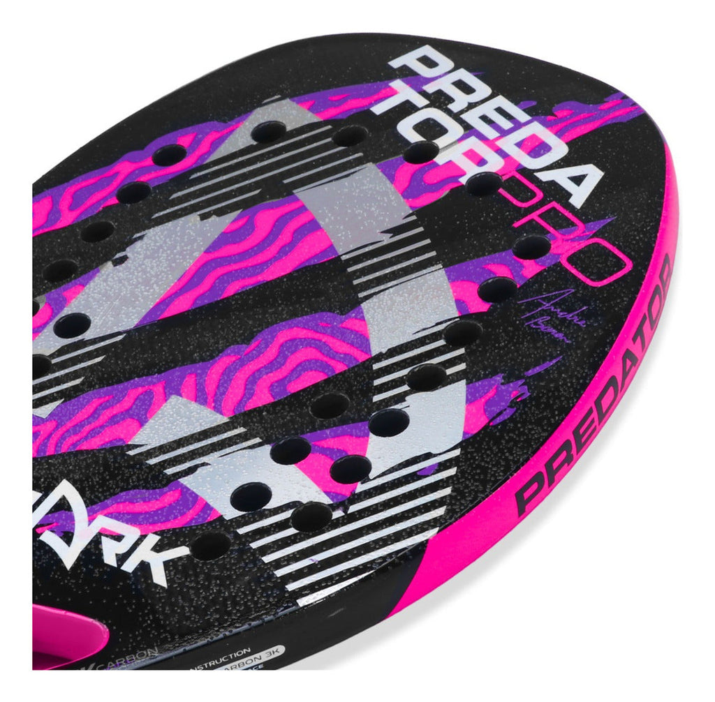 Shark Predator 22mm 2023 Beach Tennis Racket Black