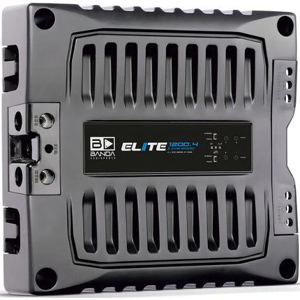 Banda Elite 1200.4 Amplifier Audio Car 1200 Watts RMS 4 Channels