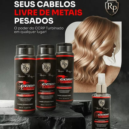 Robson Peluquero CCRP Turbo Activated Carbon Kit 500ml/16.9 fl.oz.