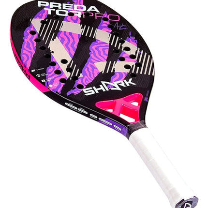 Shark Predator 22mm 2023 Beach Tennis Racket Black