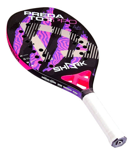 Shark Predator 22mm 2023 Beach Tennis Racket Black