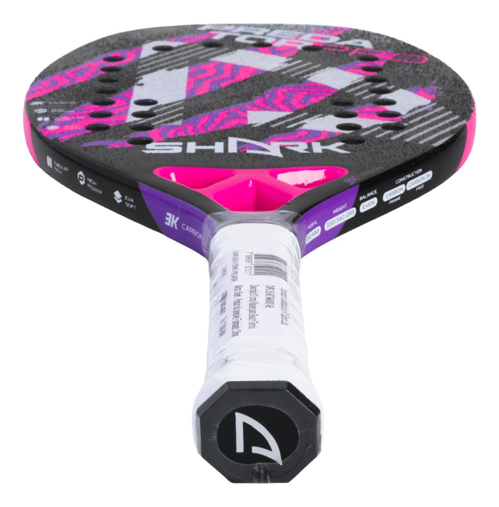 Shark Predator 22mm 2023 Beach Tennis Racket Black