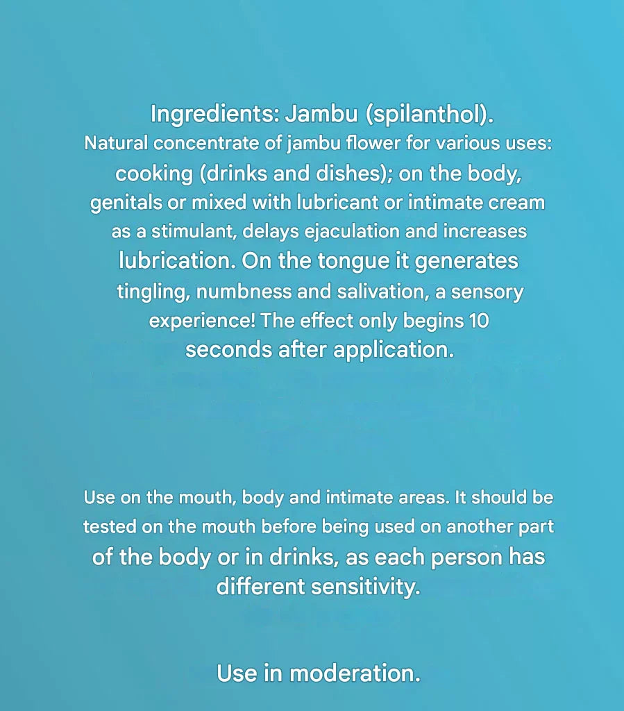 Jambu Concentrate Tremidão Sinimbu 5ml/0.169 fl.oz.