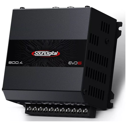 Soundigital SD800.4D EVO 6 Amplifier Audio Car 4 Channels 800 Watts RMS 4 ohms
