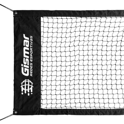 Kit Beach Tennis Black - Pro 4-Strip Net + Marking Tape
