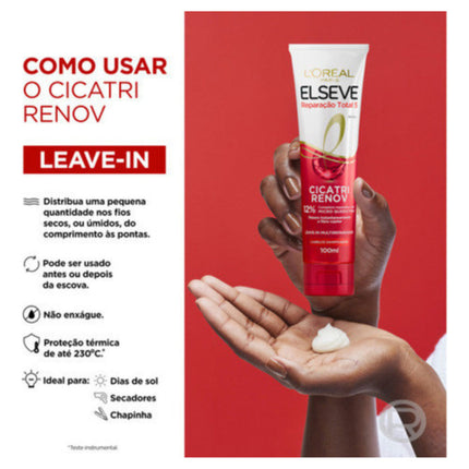 Elseve Total Repair Leave-in 5 Cicatri Renov 100ml/ 3.38 fl.oz.