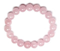 Pulseira de Quartzo Rosa, Pedra Natural do Amor (8mm)