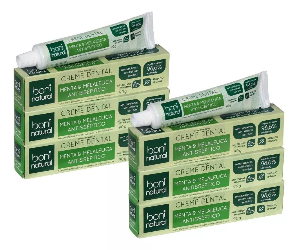 Boni Natural Mint and Melaleuca Toothpaste 90g