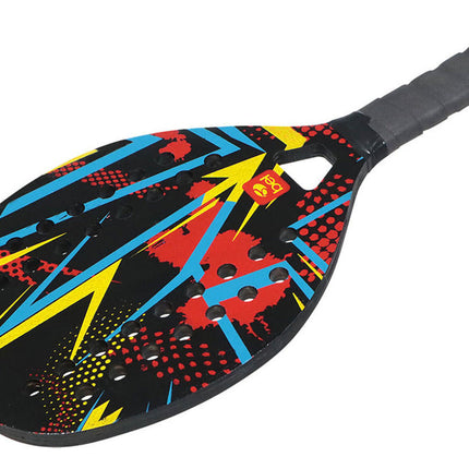 Kit 2 beach tennis rackets + 1 red Bel Bt100 ball