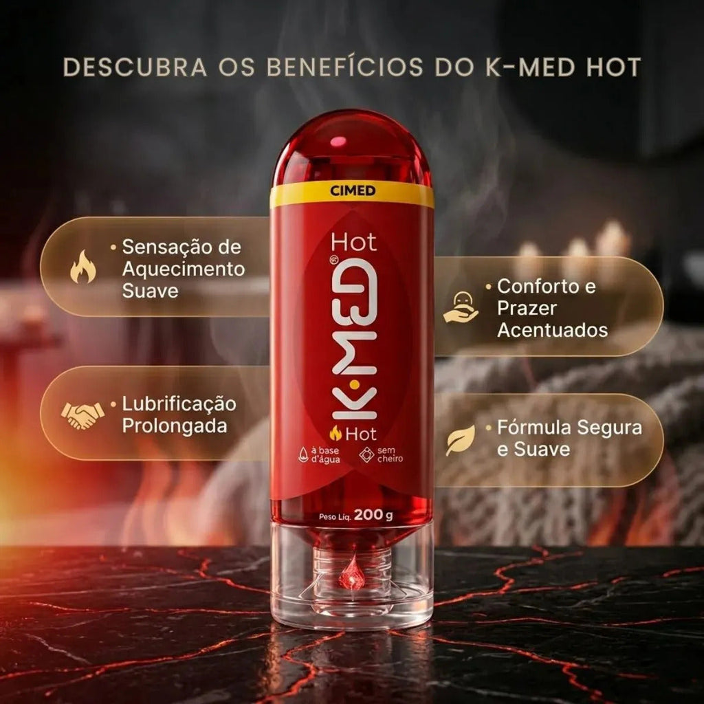 K-MED personal lubricant kit with neutral, hot, and ice lubricants in three 200g bottles, designed for intimate use.