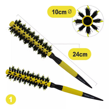 Marco Boni Professional Kit 3 Ceramic Brushes S M L Yellow Racket