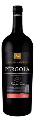 Pérgola Seleção Sweet Red Wine 1L — Brazilian Table Wine