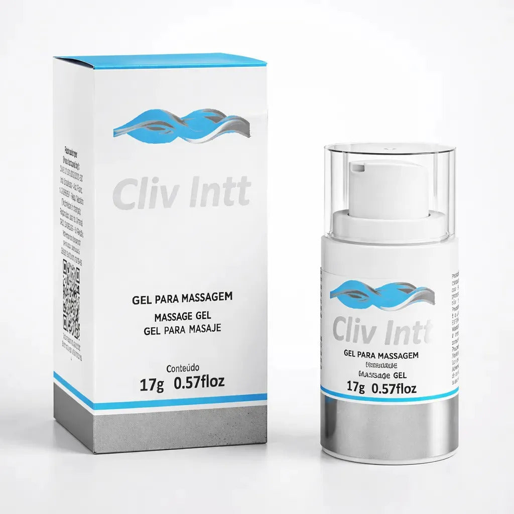 Cliv Intt Gel Extra Forte 17g, anal anesthetic lubricant with neutral scent, designed for intense intimacy and sensitivity reduction.