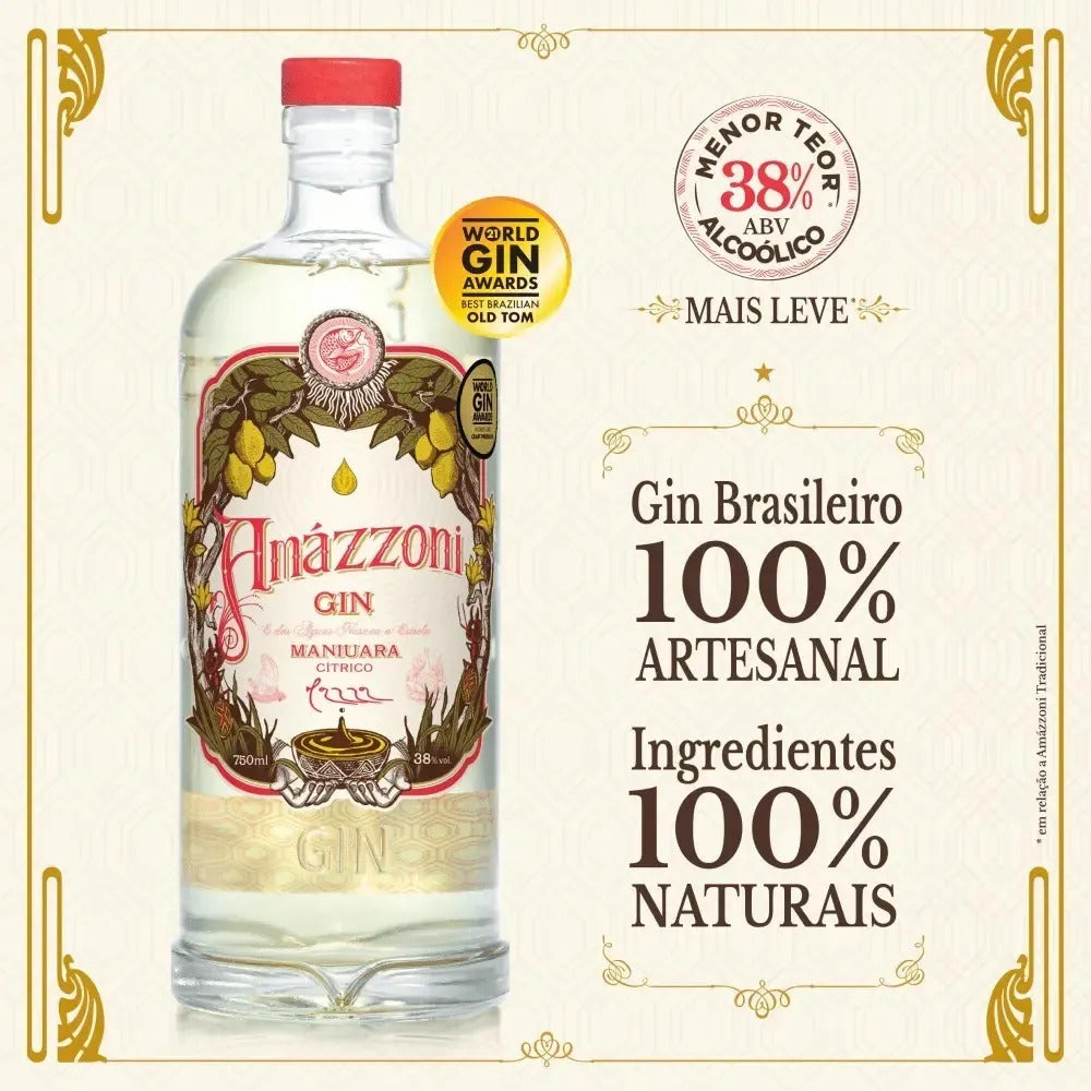 Amazzoni Maniuara Citrus Gin 750ml