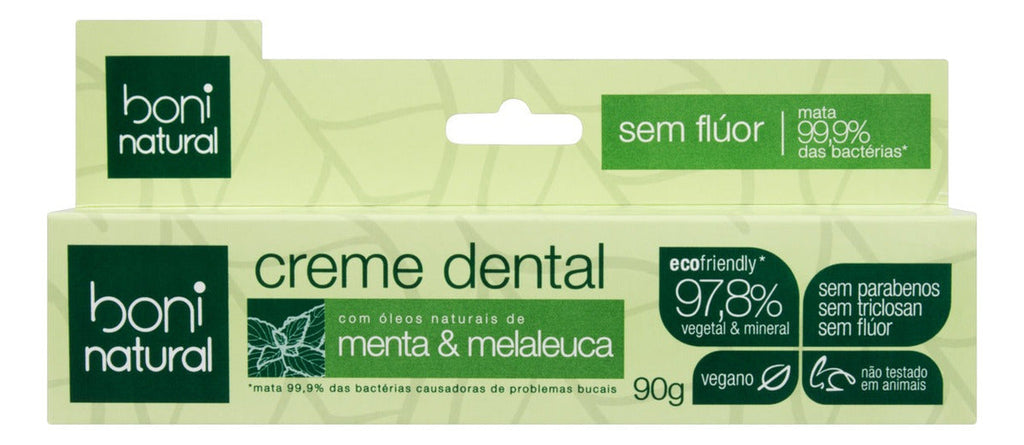 Boni Natural Mint and Melaleuca Toothpaste 90g