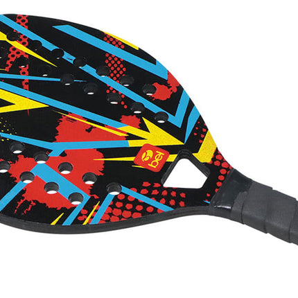 Kit 2 beach tennis rackets + 1 red Bel Bt100 ball