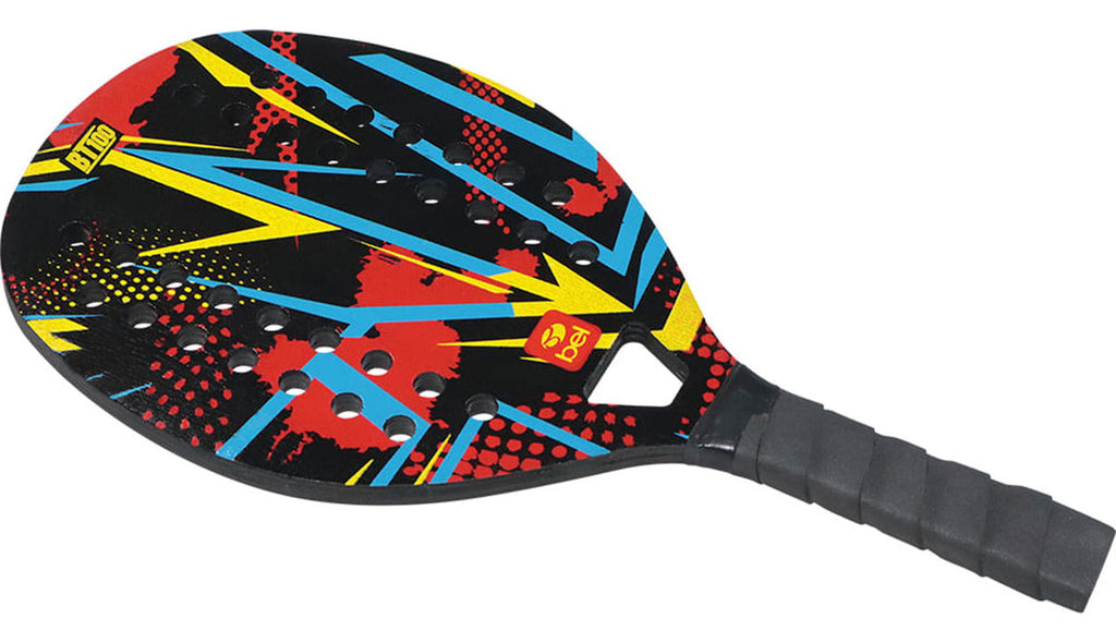 Kit 2 beach tennis rackets + 1 red Bel Bt100 ball