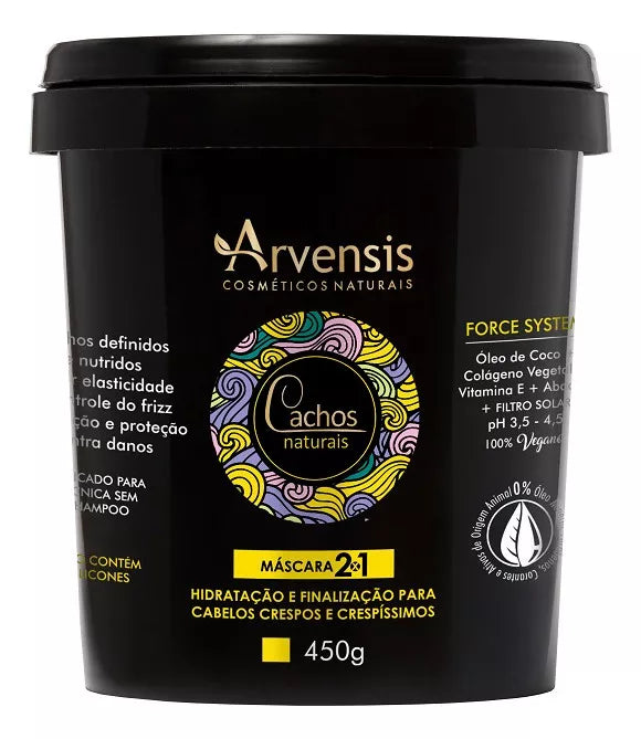 Arvensis Natural Curls 2-in-1 Vegan Mask 450g/15.8 fl.oz.