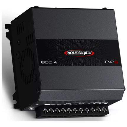 Soundigital SD800.4D EVO 6 Amplifier Audio Car 4 Channels 800 Watts RMS 4 ohms