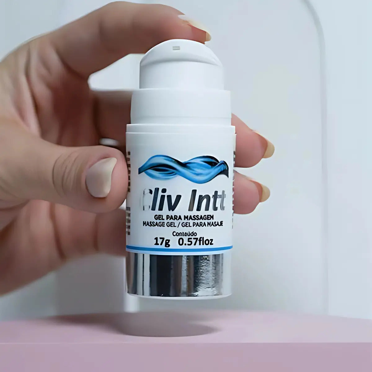 Cliv Intt Gel Extra Forte 17g lubricant, anal anesthetic, neutral, scent-free, for intimate sensual use, by BuyBrazil
