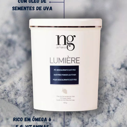 Lumière Lightening Powder by NG de France – 400g (Professional Bleaching Powder)