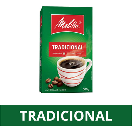 Melitta Traditional Roasted and Ground Coffee Box 500g