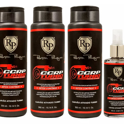 Robson Peluquero CCRP Turbo Activated Carbon Kit 300ml/10.14 fl.oz.