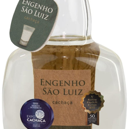 Silver Cachaça Aged in Peanut Barrels 600ml Engenho São Luiz