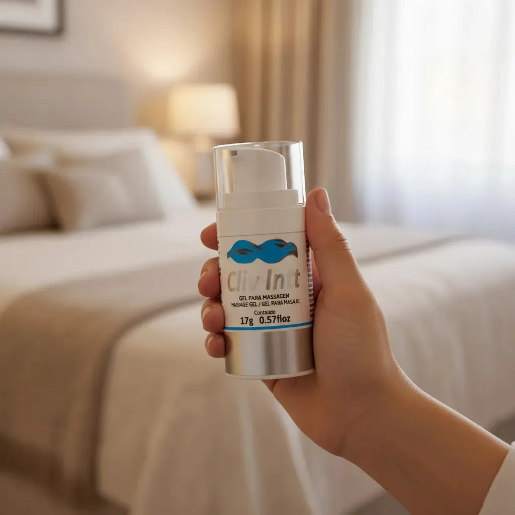 Cliv Intt Gel Extra Forte 17g, intimate lubricant with anesthetic properties, neutral scent, designed for anal sensitivity and comfort.