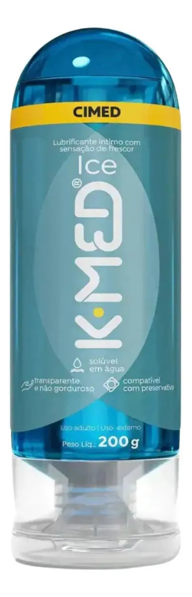 K-MED personal lubricant kit with neutral, hot, and ice formulas, includes three 200g bottles for versatile use