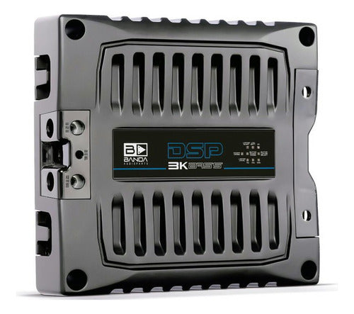Banda Dsp Bass 3k1 3000 Watts RMS 1 Ohm Limiter Amplifier Audio Car